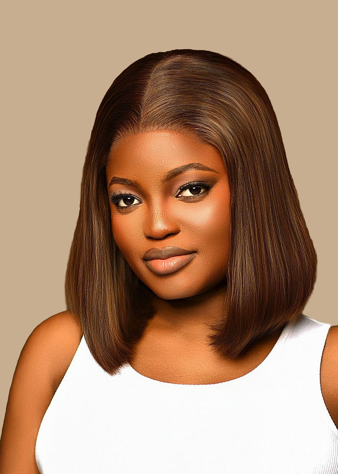 Premium Long-Lasting Brazilian Human Hair Wig – Soft, Natural, Tangle-Free & Easy to Style