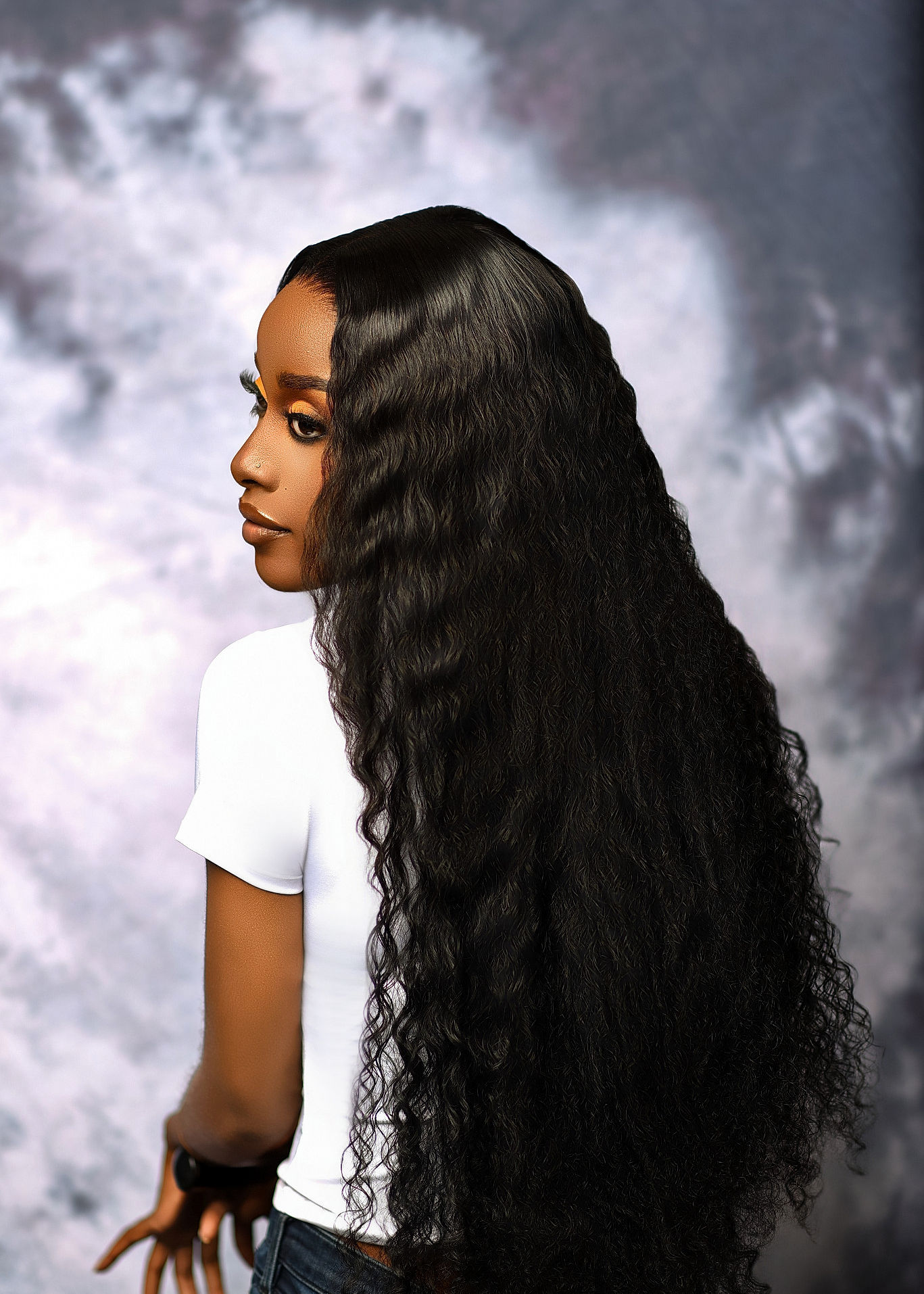100% human hair wig, crafted to deliver a soft, natural texture that looks and feels just like your own hair.